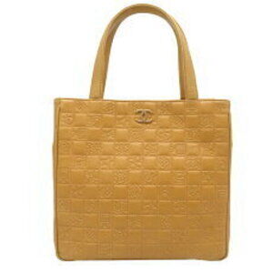 Chanel Iconic Leather Tote Bag Cream Beige